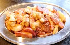焼肉　大皿　肉ホルモンミックス